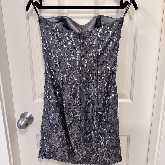 Jessica McClintock Sequin Dress - Picture 3 of 5